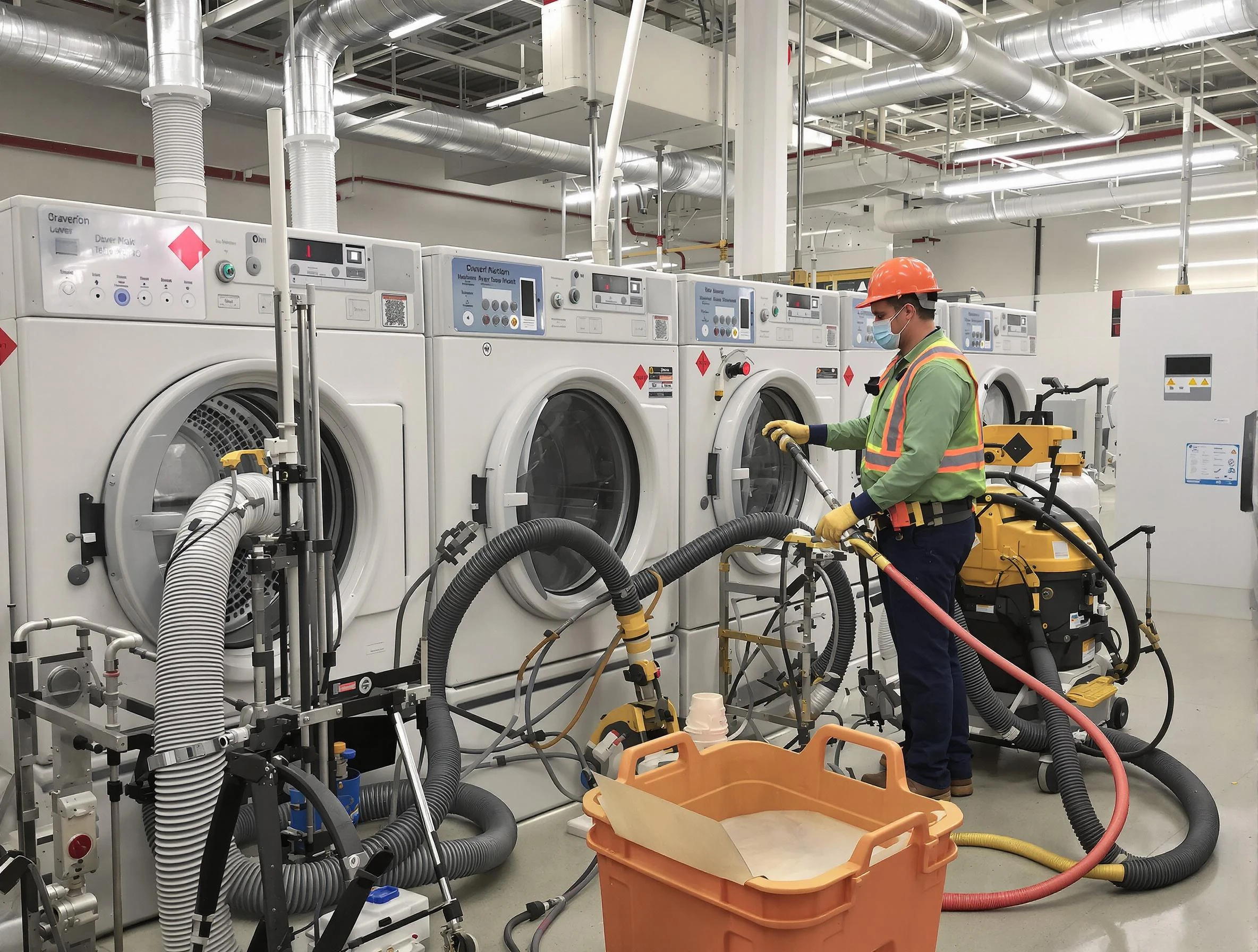 Commercial-grade dryer vent cleaning by East Providence Dryer Vent Cleaning in East Providence