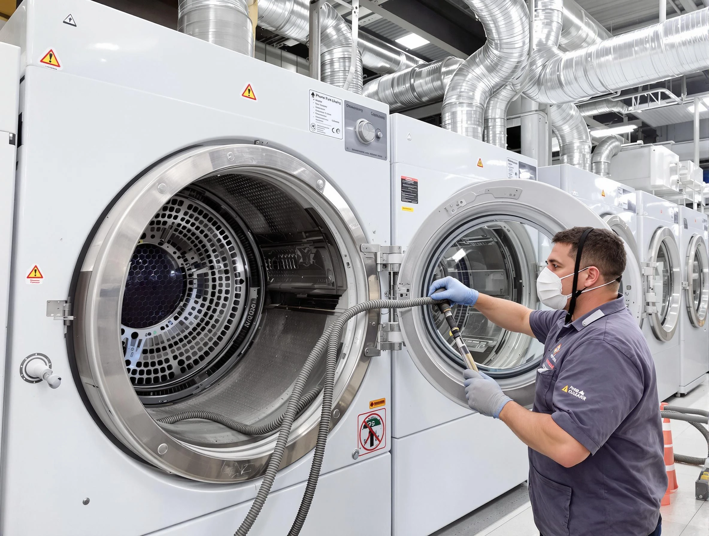 Industrial-grade dryer vent cleaning by East Providence Dryer Vent Cleaning in East Providence